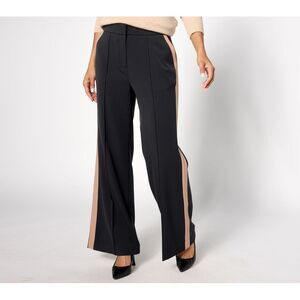 Elegant Black and Tan Women's Pants